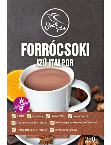 SZAFI FREE HORÚCA ČOKOLÁDA V PRÁŠKU 250g